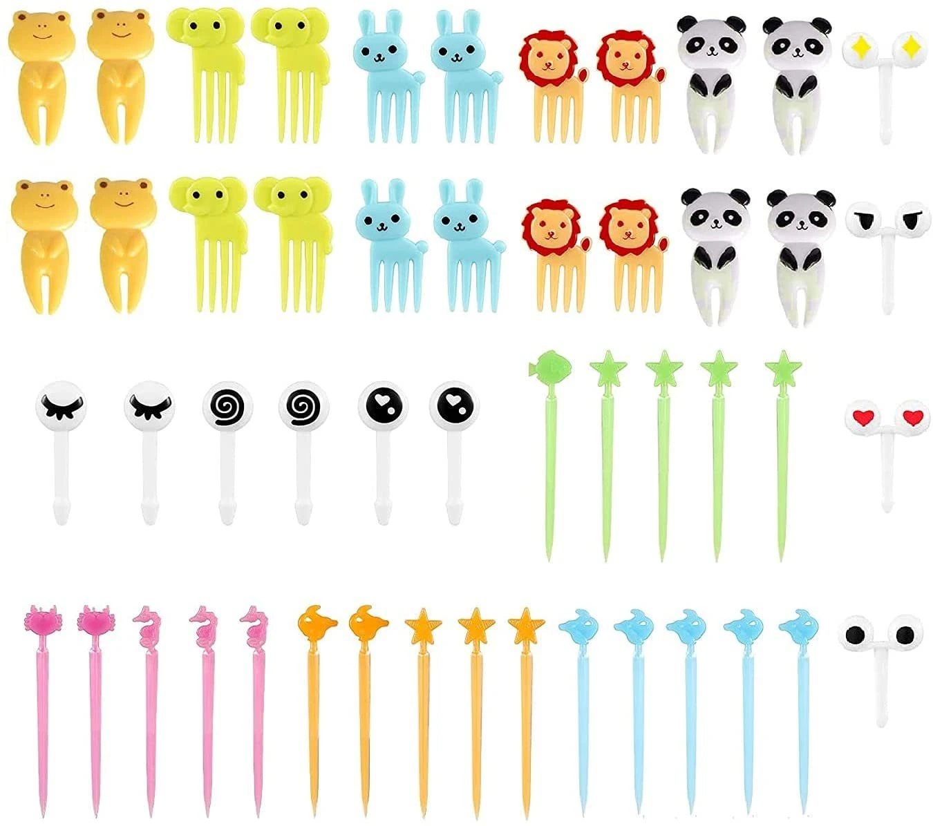 Bento Picks Wholesale Non Toxic Eco Friendly Bento Box Decoration Cute Animal Mini Plastic Fruit Fork Food Picks For Kids, Stock or customized
Bento Picks Wholesale Non Toxic Eco Friendly Bento Box Decoration Cute Animal Mini Plastic Fruit Fork Food Picks For Kids, Stock or customized