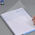 0.12MM A4 Transparent Sheet Plastic PVC Hard Binding Cover With Factory Price