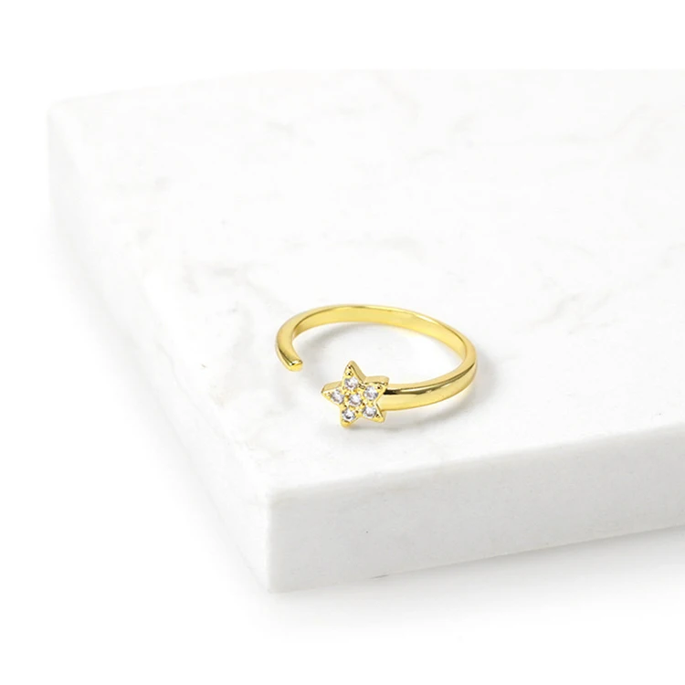 Jewelry fashion simple fashion jewelry star zircon ladies ring direct sales, Picture shows
Jewelry fashion simple fashion jewelry star zircon ladies ring direct sales, Picture shows