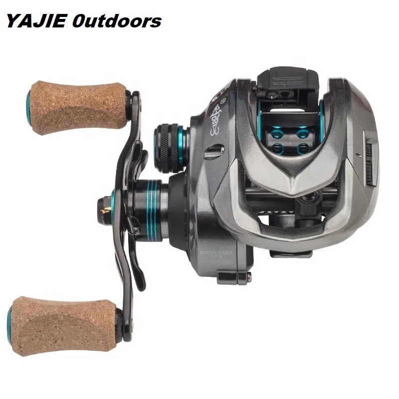 8.1:1 Good quality Magnetic Break Fishing Reels Carbon Washer Drag 8kg Baitcasting Fishing Reels, Black
8.1:1 Good quality Magnetic Break Fishing Reels Carbon Washer Drag 8kg Baitcasting Fishing Reels, Black