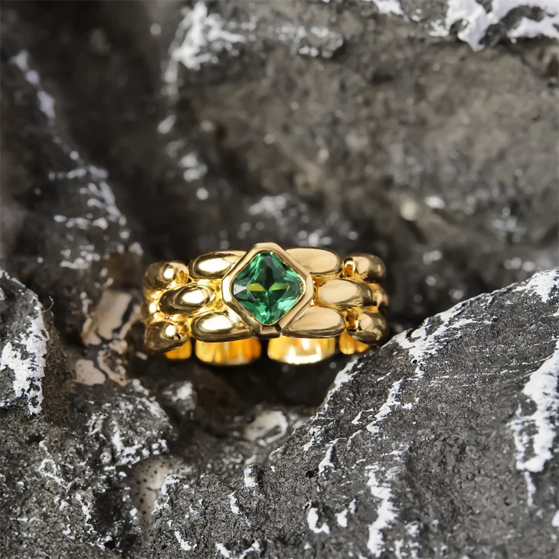 Valentines Day Gift 2023 Sterling Silver 18k Gold Plated Emerald Wedding Rings Jewelry Women
Valentines Day Gift 2023 Sterling Silver 18k Gold Plated Emerald Wedding Rings Jewelry Women
