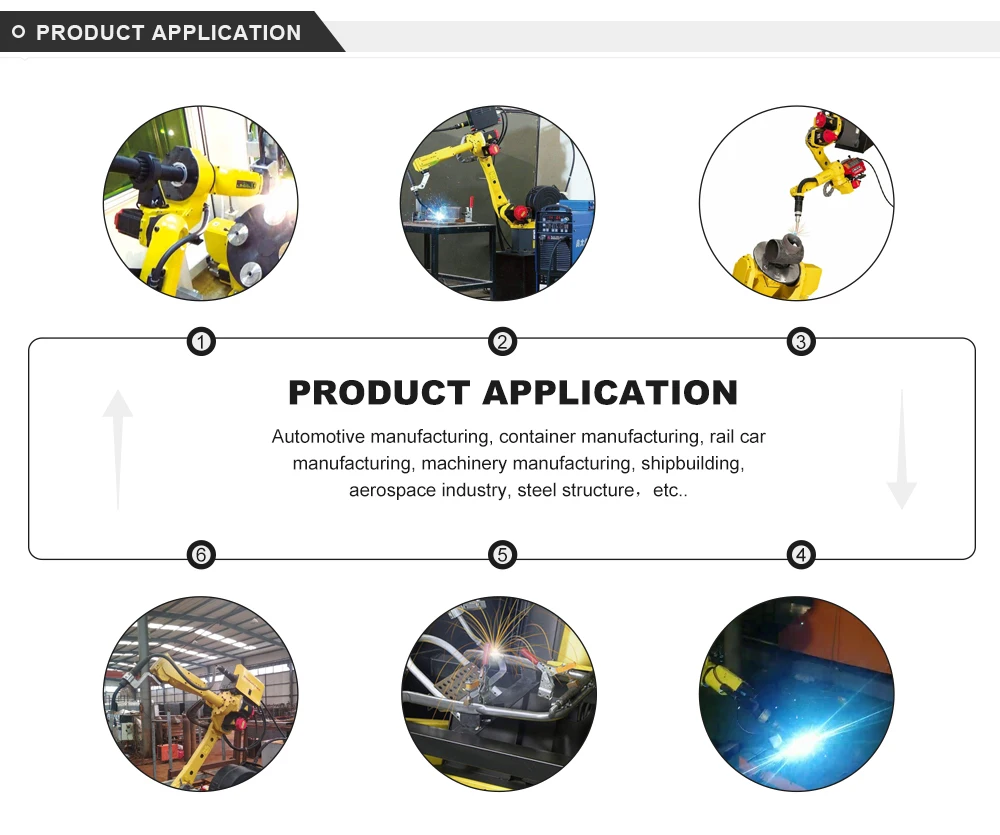 Machines Elegant Shape Industrial Robotic Arm Robot Welding for Weld details
