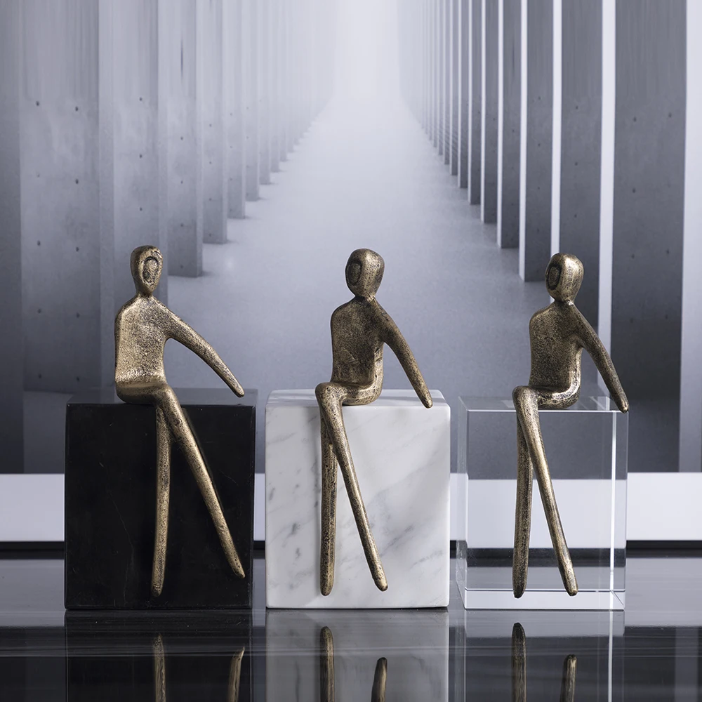 Modern brass home decor luxury pieces marble ornament home decoration accessories living room table top crystal stone decor gift, Black / white / crystal + brass
Modern brass home decor luxury pieces marble ornament home decoration accessories living room table top crystal stone decor gift, Black / white / crystal + brass