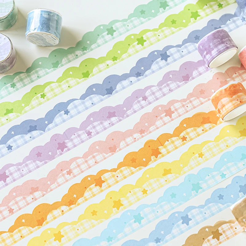 3M Paper Adhesive Tape Star Sea Series Fresh Journal Material Decoration Release Stickers 8Models
3M Paper Adhesive Tape Star Sea Series Fresh Journal Material Decoration Release Stickers 8Models