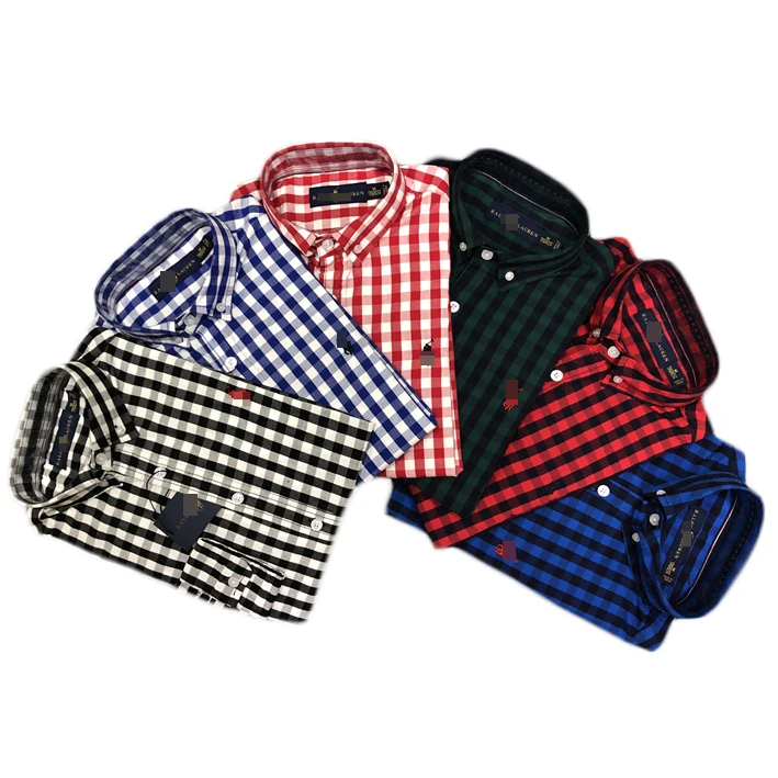 TMW Man fashion grid Plaid Long sleeve brand polo t shirt cotton embroidery logo casual loose check shirts for men
TMW Man fashion grid Plaid Long sleeve brand polo t shirt cotton embroidery logo casual loose check shirts for men