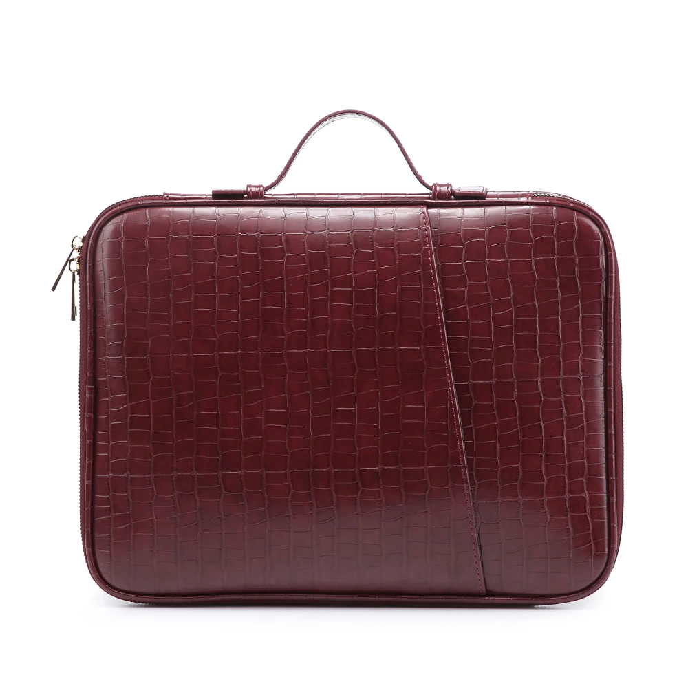 Crocodile Leather Laptop Case for Macbook Air Pro 13.3 inch Leather Case Women Macbook Zipper Bags
Crocodile Leather Laptop Case for Macbook Air Pro 13.3 inch Leather Case Women Macbook Zipper Bags