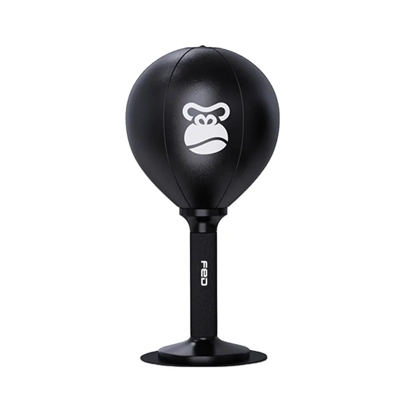 Desktop entertainment decompression vent ball speed stand reflex boxing balls, Black
Desktop entertainment decompression vent ball speed stand reflex boxing balls, Black