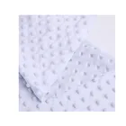 design high quality minky dot cuddle soft fleece fabric