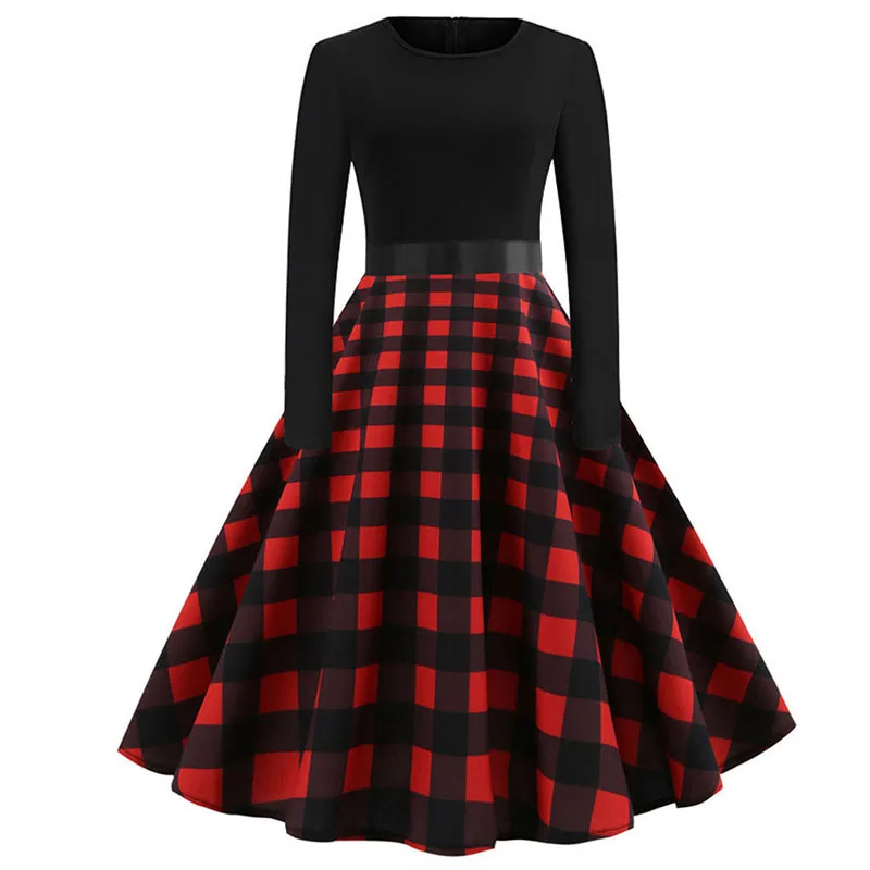 Winter Music Note Print Elegant Party 50s 60s Retro Ladies Vintage Long Sleeves Dresses For Women
Winter Music Note Print Elegant Party 50s 60s Retro Ladies Vintage Long Sleeves Dresses For Women