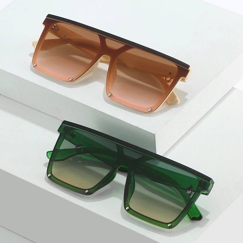 2023 New Square Sunglasses Cross-border Fashion Simple One piece Glasses Street Shoot Large Frame Ins Integrated Sunglasses
2023 New Square Sunglasses Cross-border Fashion Simple One piece Glasses Street Shoot Large Frame Ins Integrated Sunglasses