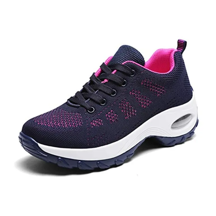 Wholesale Lace-Up Breathable Women's Sneakers Casual Shoes Lightweight Sports Fitness Shoes Flat Running Shoes
Wholesale Lace-Up Breathable Women's Sneakers Casual Shoes Lightweight Sports Fitness Shoes Flat Running Shoes