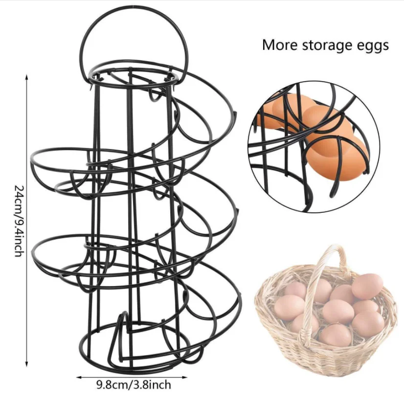 egg skelter deluxe modern spiraling dispenser