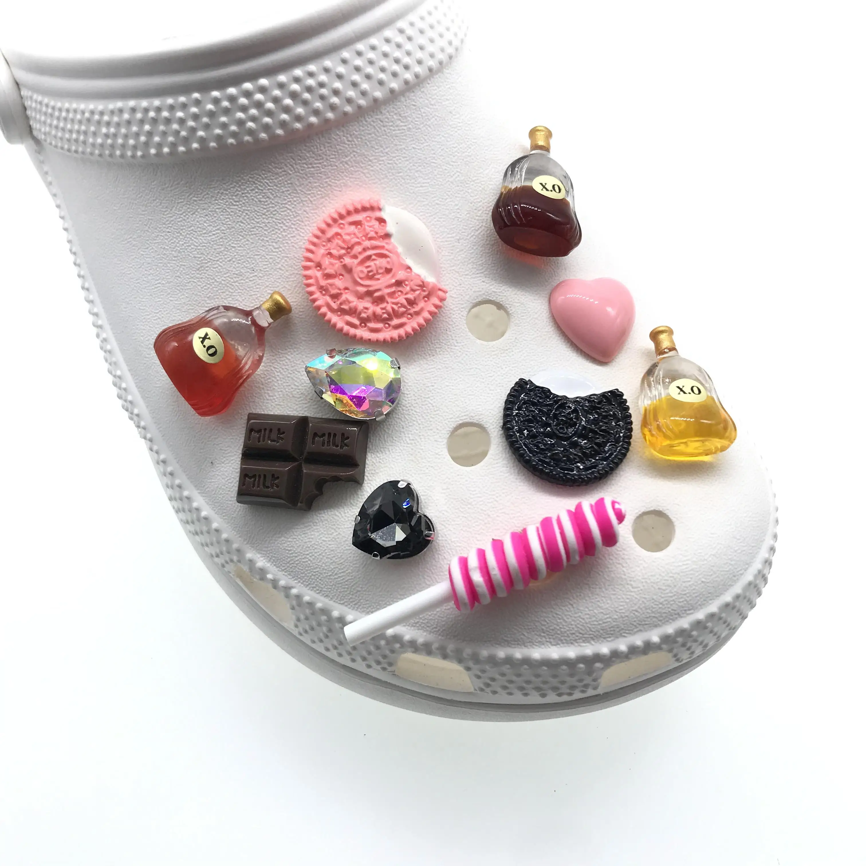 DIY shoe charms high -class Hot sale new charms decoration accessories for croc shoe flowers bear heart bubble ball perfume, Picture
DIY shoe charms high -class Hot sale new charms decoration accessories for croc shoe flowers bear heart bubble ball perfume, Picture