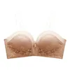 Women's Slightly Lined Lift Great Support Push-up Strapless Bra