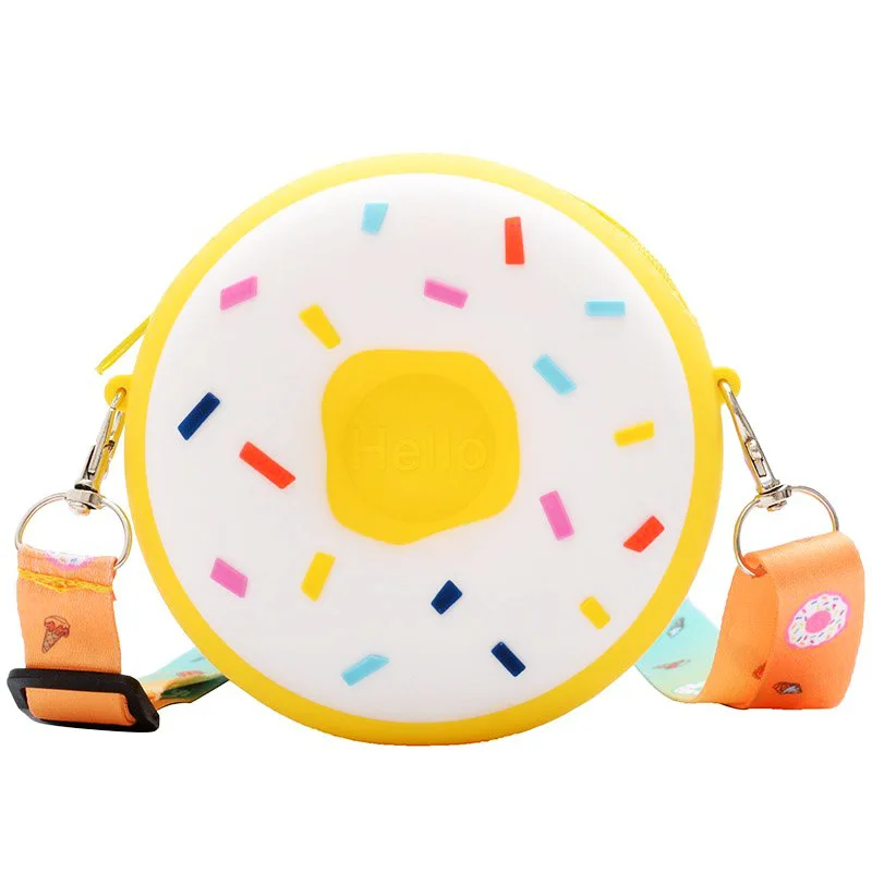Wholesale PU cartoon kids donuts shoulder purse cute little girls crossbody coin bags, As picture show
Wholesale PU cartoon kids donuts shoulder purse cute little girls crossbody coin bags, As picture show