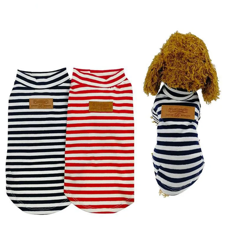Wholesale Cheap Price Striped Girl Dog Clothes Pet Sports Clothes Pet Puppy Clothes, Red, black
Wholesale Cheap Price Striped Girl Dog Clothes Pet Sports Clothes Pet Puppy Clothes, Red, black