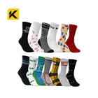 OEM crew men sport socks custom logo cotton athletic sports cycling socks men gym workout terry sport sox crew man sock