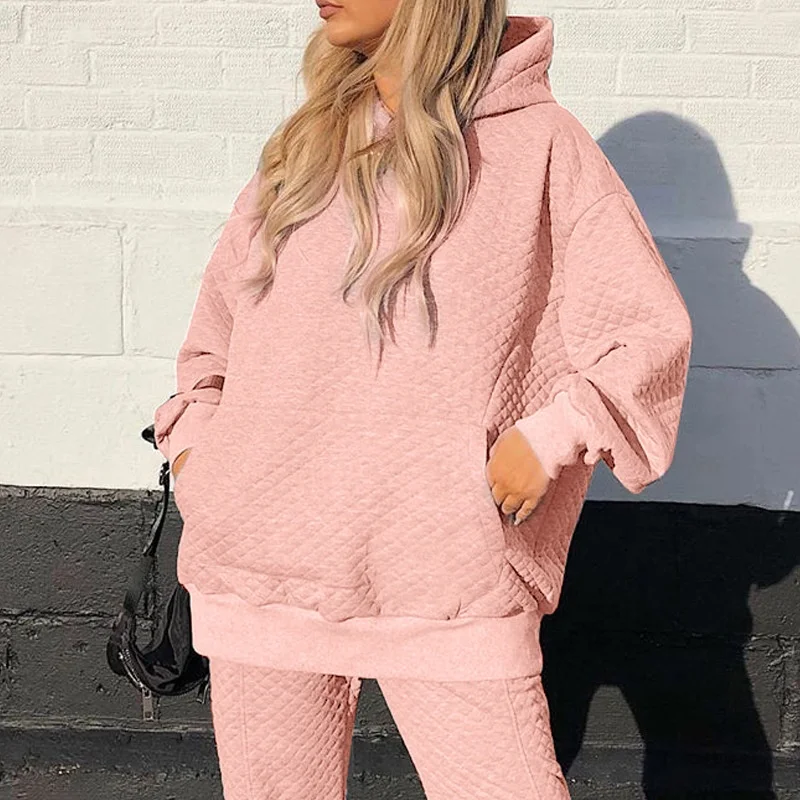 New Autumn Winter Loose Long-sleeved Hooded Sweater Casual Trouser Women's Suit, Picture
New Autumn Winter Loose Long-sleeved Hooded Sweater Casual Trouser Women's Suit, Picture