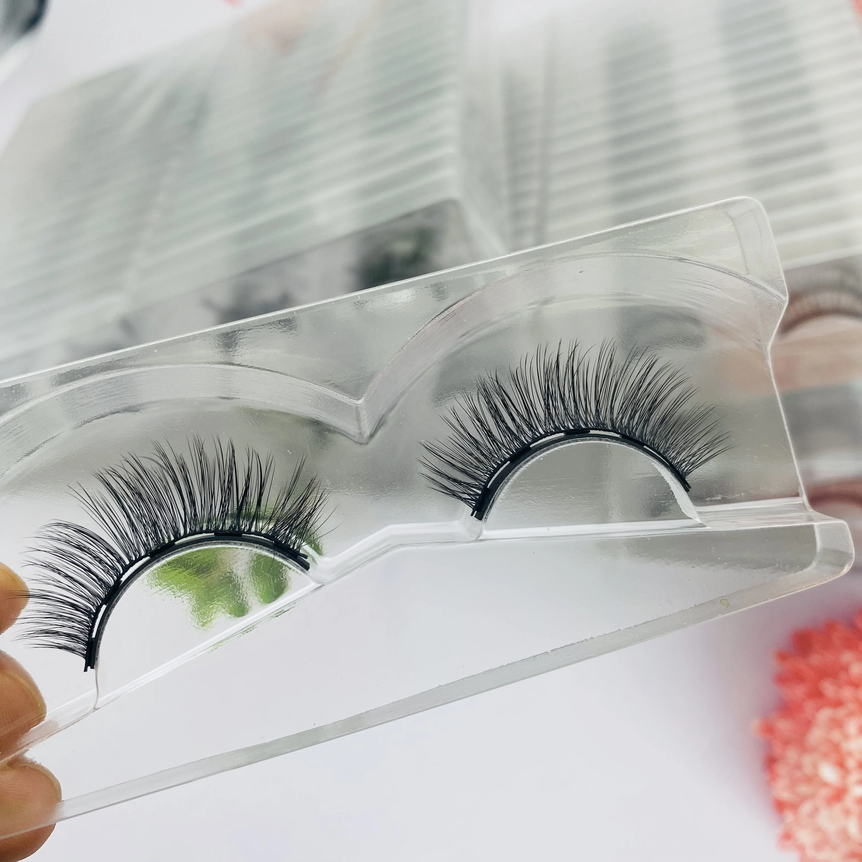25mm Easy Makeup 2021 New Style 3d 5d Mink Lashes Thick Band Eyelashes Dropshipping with Eyelash Packaging Box
25mm Easy Makeup 2021 New Style 3d 5d Mink Lashes Thick Band Eyelashes Dropshipping with Eyelash Packaging Box