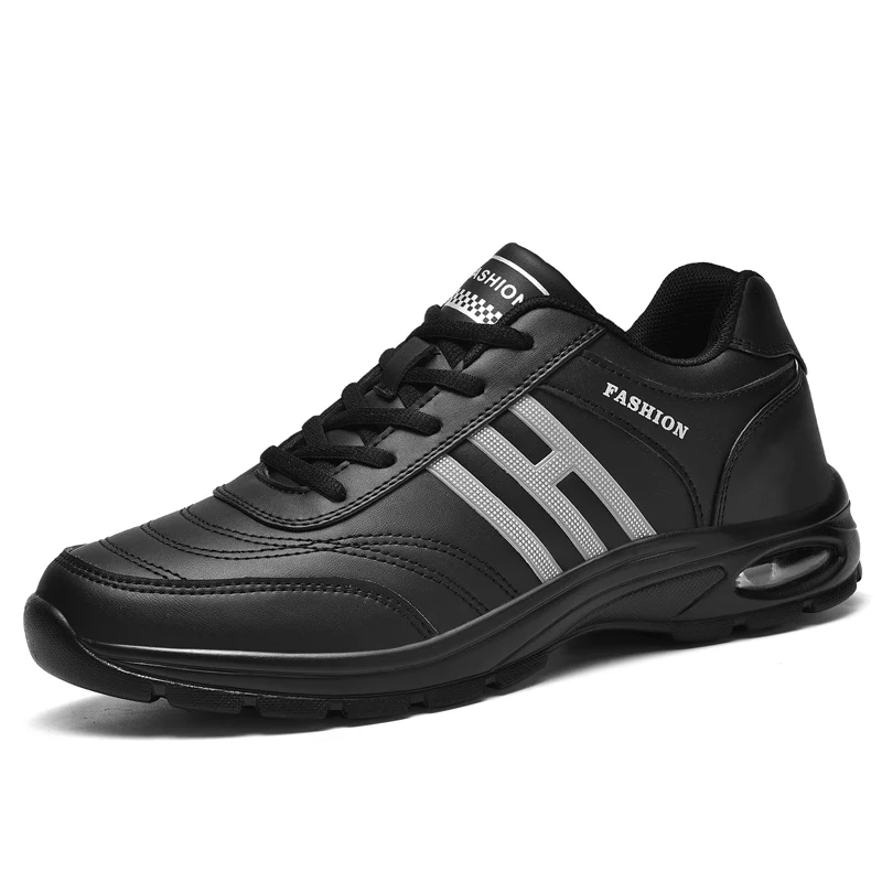 Autumn Winter New Large Size Non-slip Sneakers Fitness Walking Shoes Comfortable Air Cushion Sole Men's Casual Shoes, Black,white
Autumn Winter New Large Size Non-slip Sneakers Fitness Walking Shoes Comfortable Air Cushion Sole Men's Casual Shoes, Black,white
