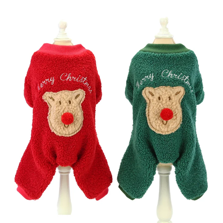 New Christmas fashion soft pet clothes dog clothes Christmas pet clothes, Red,green
New Christmas fashion soft pet clothes dog clothes Christmas pet clothes, Red,green