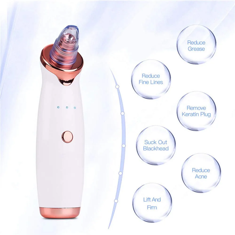 Pore Cleaner Black Head Suction Extractor Tool Kit Acne Removal Blackhead Remover Vacuum
Pore Cleaner Black Head Suction Extractor Tool Kit Acne Removal Blackhead Remover Vacuum