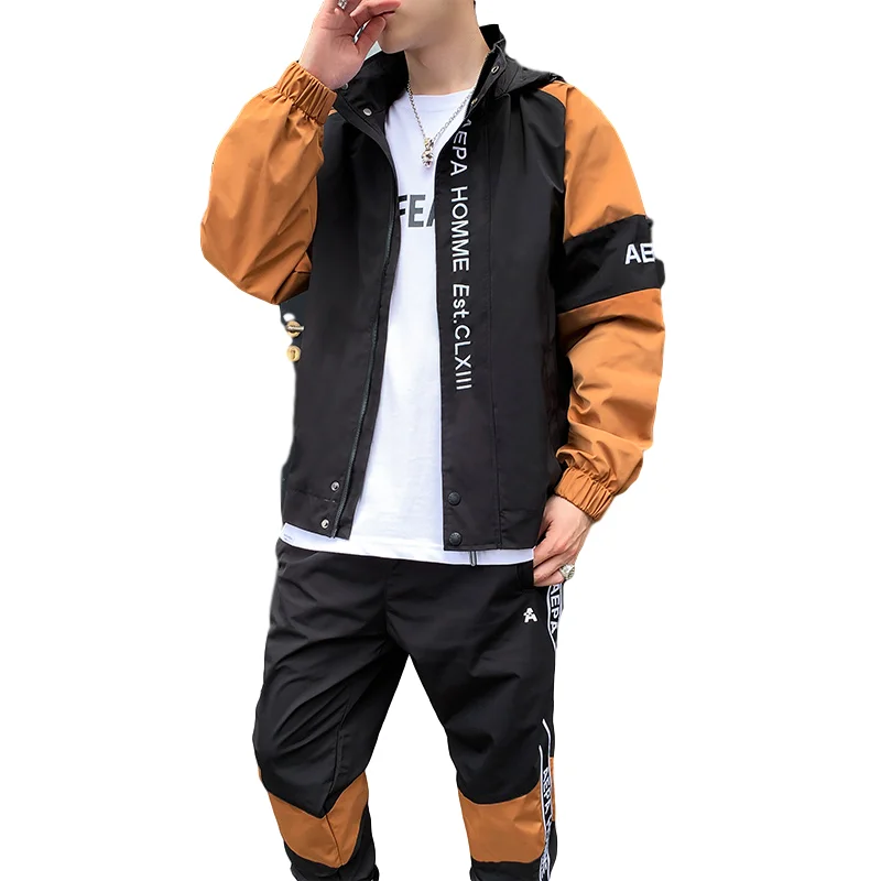 Hip Hop Military Men track suits Hooded Jacket+Pant Hip Hop Patchwork custom sweat suits For Men Mens sport suit
Hip Hop Military Men track suits Hooded Jacket+Pant Hip Hop Patchwork custom sweat suits For Men Mens sport suit