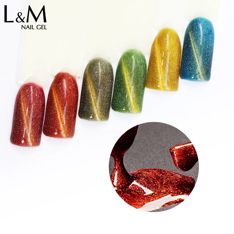 China Wholesale Supplier Rainbow Magneto Gel Nails Polish Magnetic Gel Varnish, 6 colors
China Wholesale Supplier Rainbow Magneto Gel Nails Polish Magnetic Gel Varnish, 6 colors