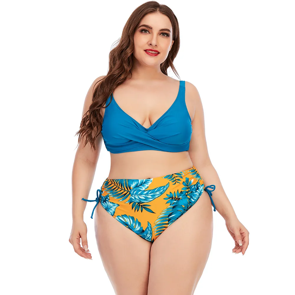 Hot Sale High Waist Two Piece Swimsuit for Women Fashion Plus Size Swimwear 2021, Customized color
Hot Sale High Waist Two Piece Swimsuit for Women Fashion Plus Size Swimwear 2021, Customized color