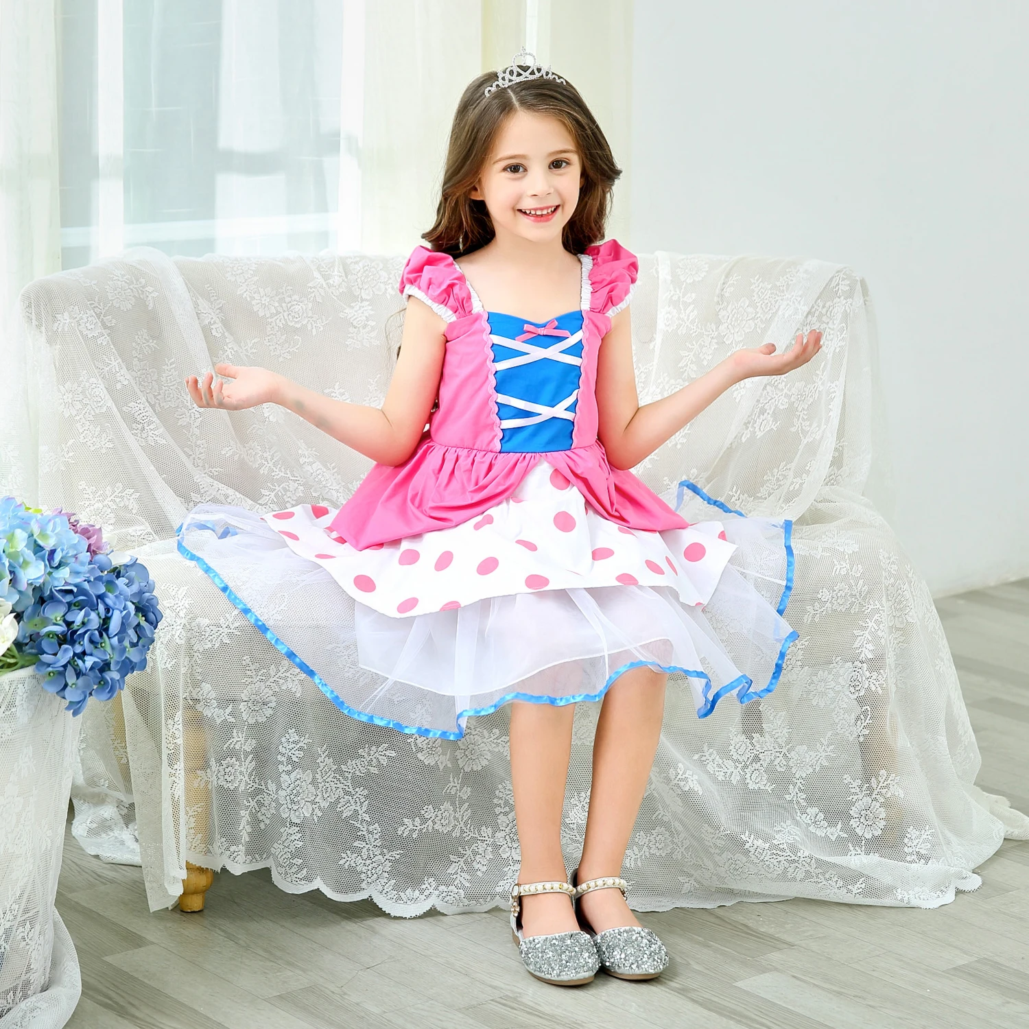 little shepherdess peep clothing girl cosplay fancy dress baby