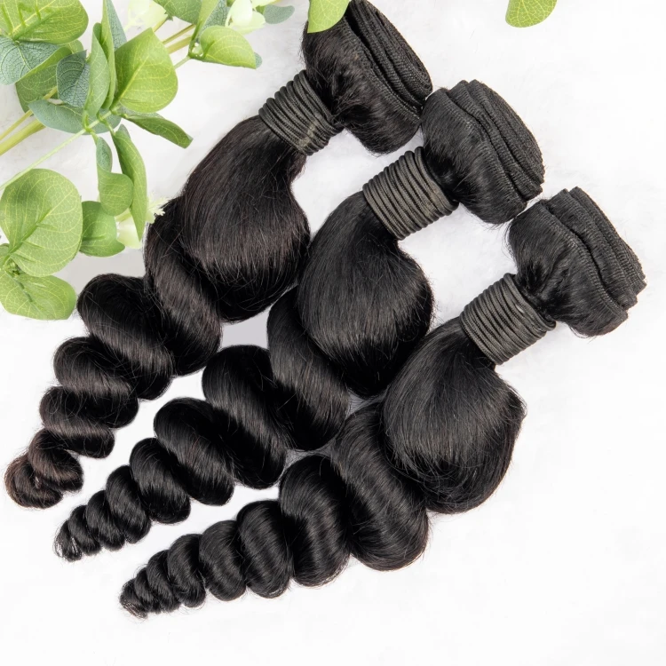 Wholesale 100% Unprocessed Human Hair Bundles Weaves Virgin Brazilian Cuticle Aligned Hair Loose Wave Hair Extension
Wholesale 100% Unprocessed Human Hair Bundles Weaves Virgin Brazilian Cuticle Aligned Hair Loose Wave Hair Extension