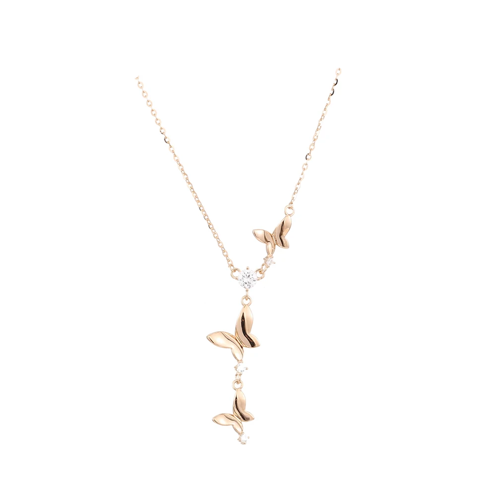 Supplier 925 Sterling Silver Plated 14K Gold indelible Ruqi jewelry Butterfly Charm Pendant Necklace Jewelry
Supplier 925 Sterling Silver Plated 14K Gold indelible Ruqi jewelry Butterfly Charm Pendant Necklace Jewelry
