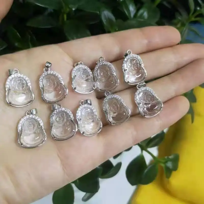 Best Selling S925 Sterling Silver small Buddha necklace crystal necklace female jewelry fashion jade Buddha pendant necklace
Best Selling S925 Sterling Silver small Buddha necklace crystal necklace female jewelry fashion jade Buddha pendant necklace