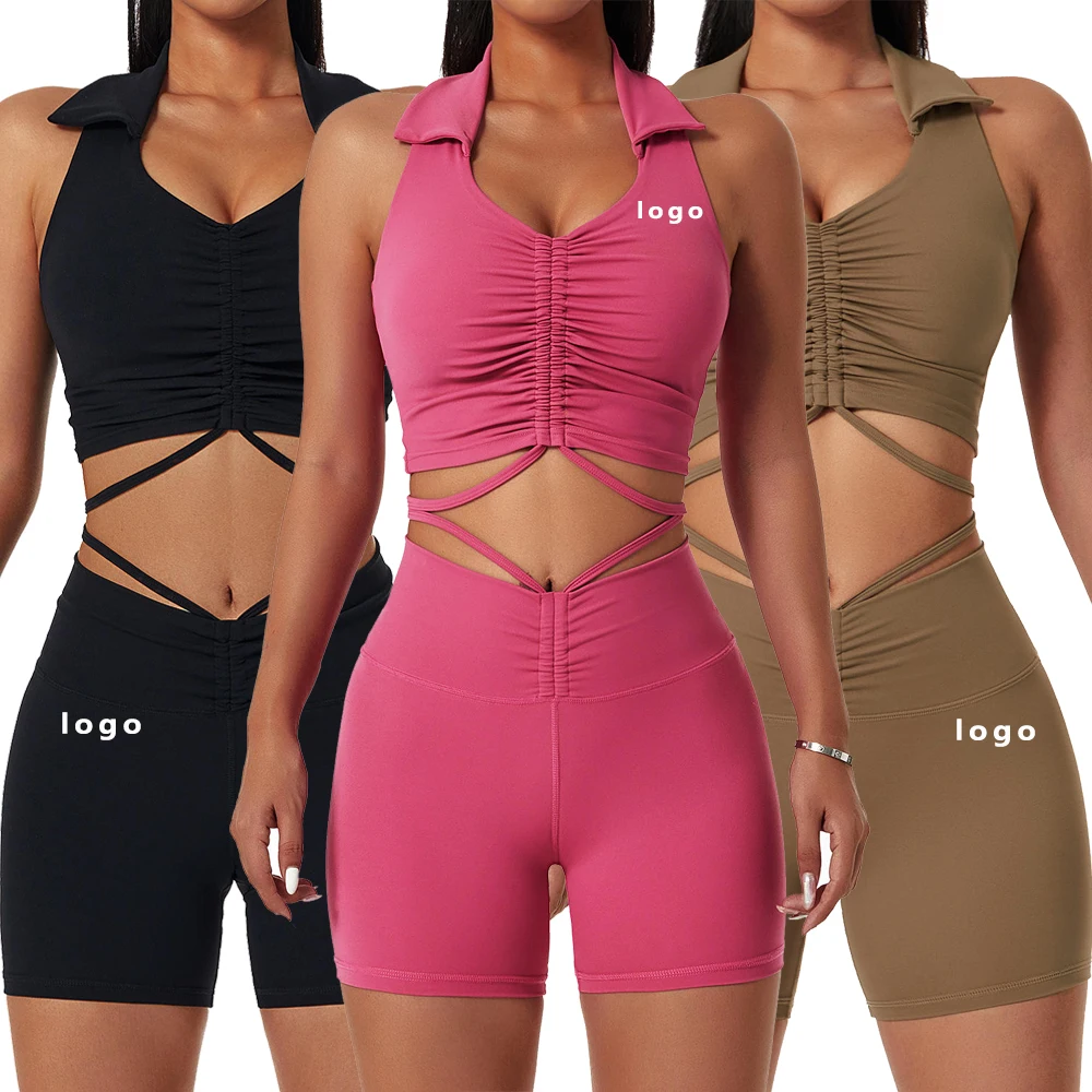 2023 Women 2 Pieces Sets Gym Fitness Sets Athletic Workout Clothing Yoga Suit Sports Clothes Custom Logo Active Wear Yoga Set
2023 Women 2 Pieces Sets Gym Fitness Sets Athletic Workout Clothing Yoga Suit Sports Clothes Custom Logo Active Wear Yoga Set