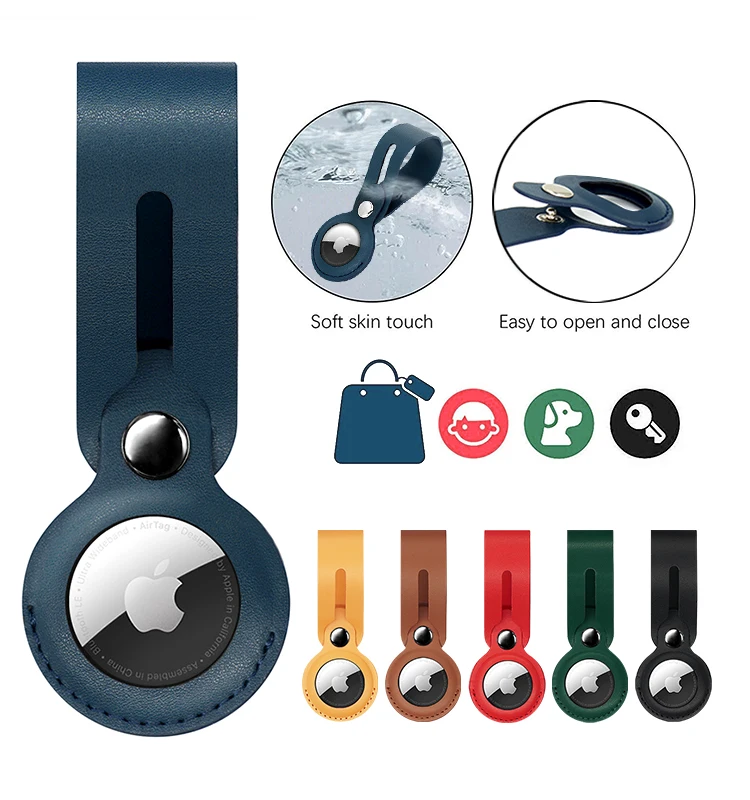 In Stock soon! Premium Quality AirTag Case with PU Leather KeyChain, Protective Case for AirTags Leather AirTag Case, 6 color
In Stock soon! Premium Quality AirTag Case with PU Leather KeyChain, Protective Case for AirTags Leather AirTag Case, 6 color