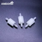 Water Spring Check Valve Plastic Supplier AMBOHR SCV0216DVL Small Plastic Gas Water Spring Check Valve
