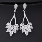 Beautiful design nation zircon drop earrings for women