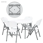 Table Plastic Table Plastic Folding Round Promotion Table