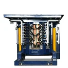 China 0.5t Stainless Steel shell Induction Heating Melting Furnace