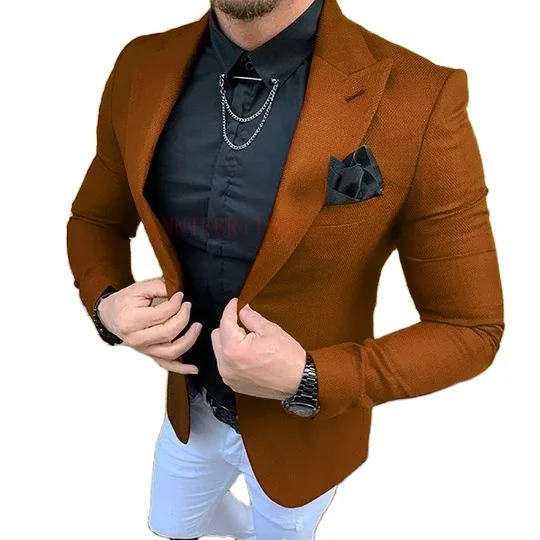 Men's Suit 2 Piece Men Suits Tailored Slim fit Evening Party Dresses Male Blazer Pants Wedding Groom Tuxedos Jacket Suit, Custom made
Men's Suit 2 Piece Men Suits Tailored Slim fit Evening Party Dresses Male Blazer Pants Wedding Groom Tuxedos Jacket Suit, Custom made