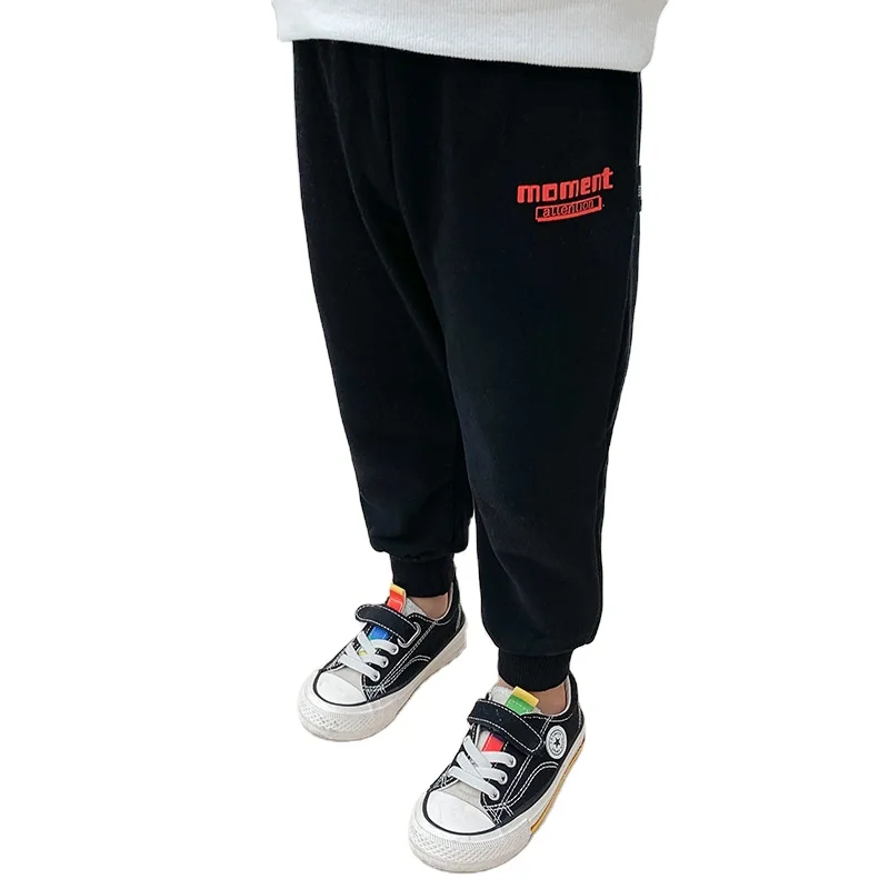 Children's trousers 2020 autumn new boys and girls baby sports pants Korean letter printing factory direct sales
Children's trousers 2020 autumn new boys and girls baby sports pants Korean letter printing factory direct sales