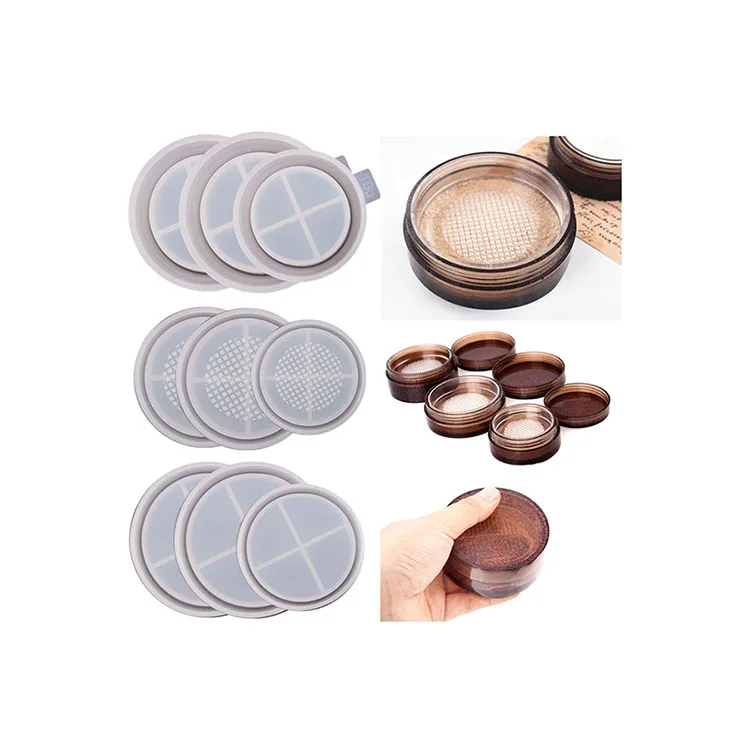 Transparent Loose Powder Box Mold Powder Puff Box Makeup Box Mirror Silicone Mold For DIY Crystal Jewelry Epoxy Resin Mold
Transparent Loose Powder Box Mold Powder Puff Box Makeup Box Mirror Silicone Mold For DIY Crystal Jewelry Epoxy Resin Mold
