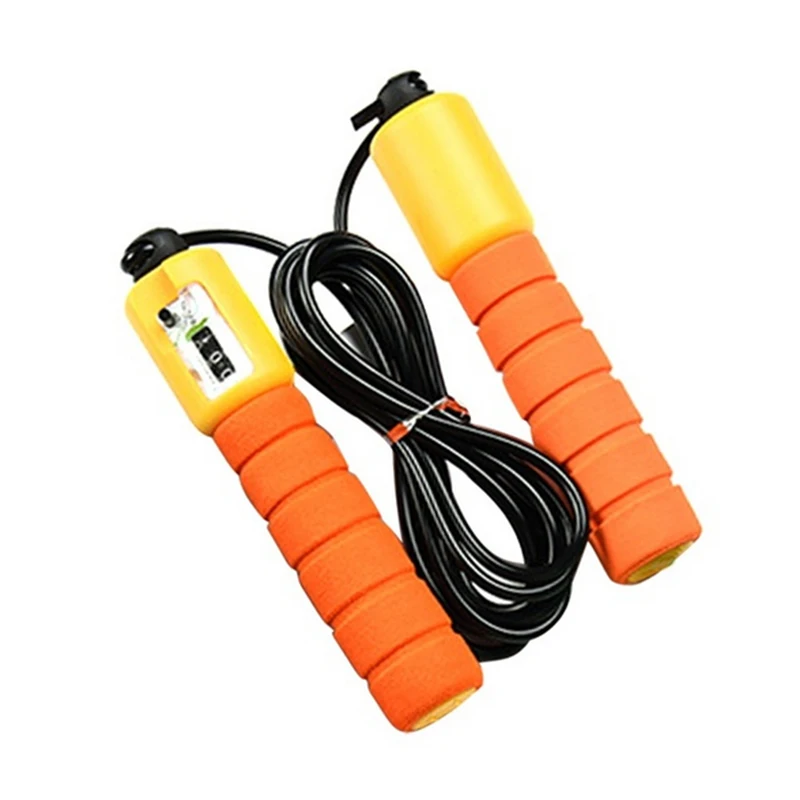High Quality Fitness professional skip rope jumping rope with counter skipping, Customized color
High Quality Fitness professional skip rope jumping rope with counter skipping, Customized color