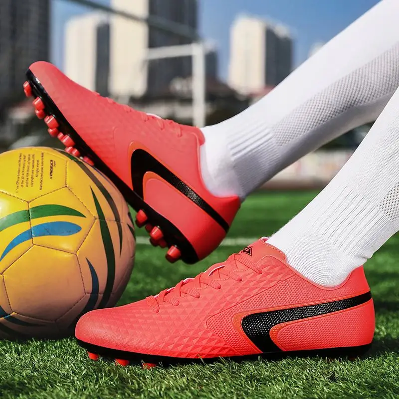 Stylish Uomini Football Soccer Shoes Transpirable Male Shoes Athletic Real Football Boots
Stylish Uomini Football Soccer Shoes Transpirable Male Shoes Athletic Real Football Boots