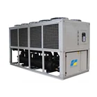 Cooled Water Chiller Industrial Water Chiller 120hp Dual Compressor Air Cooled Screw Type Industrial Water Chiller