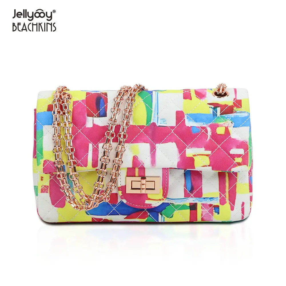 Jellyooy BEACHKINS Colorful Painted Graffiti Bag With Gold Hardware Ins Girl Small Graffiti Plaid Shoulder Chain Bags
Jellyooy BEACHKINS Colorful Painted Graffiti Bag With Gold Hardware Ins Girl Small Graffiti Plaid Shoulder Chain Bags