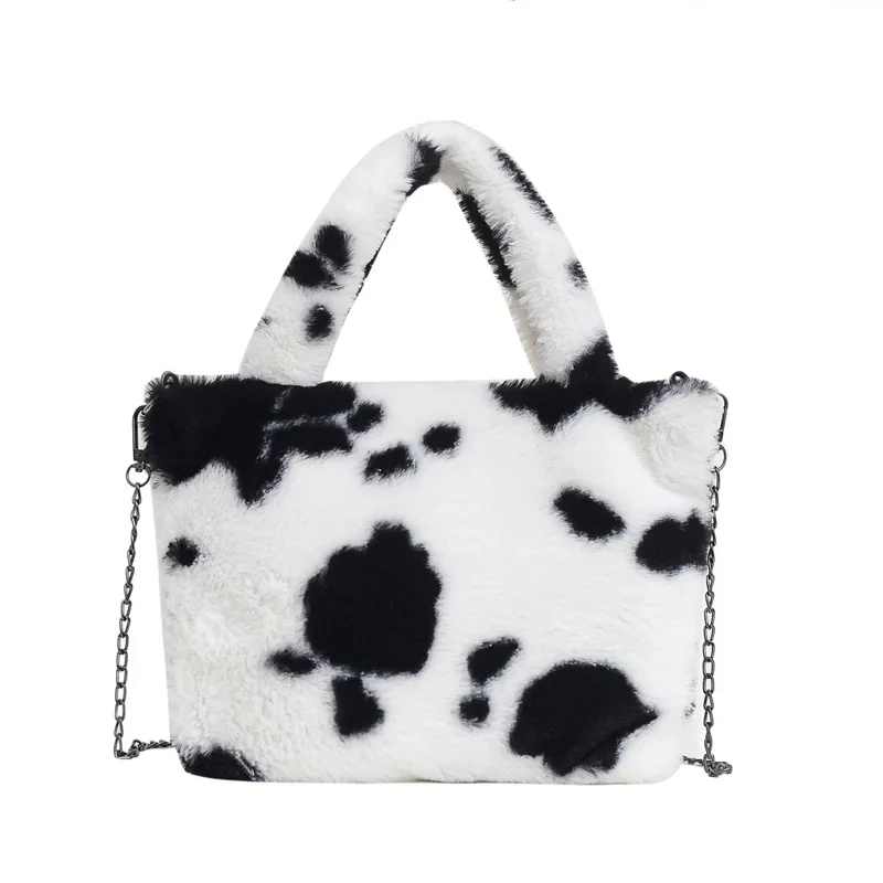 Classic animal print plush handbag women shoulder crossbody fluff hand bags ladies fur totes, 5colors
Classic animal print plush handbag women shoulder crossbody fluff hand bags ladies fur totes, 5colors