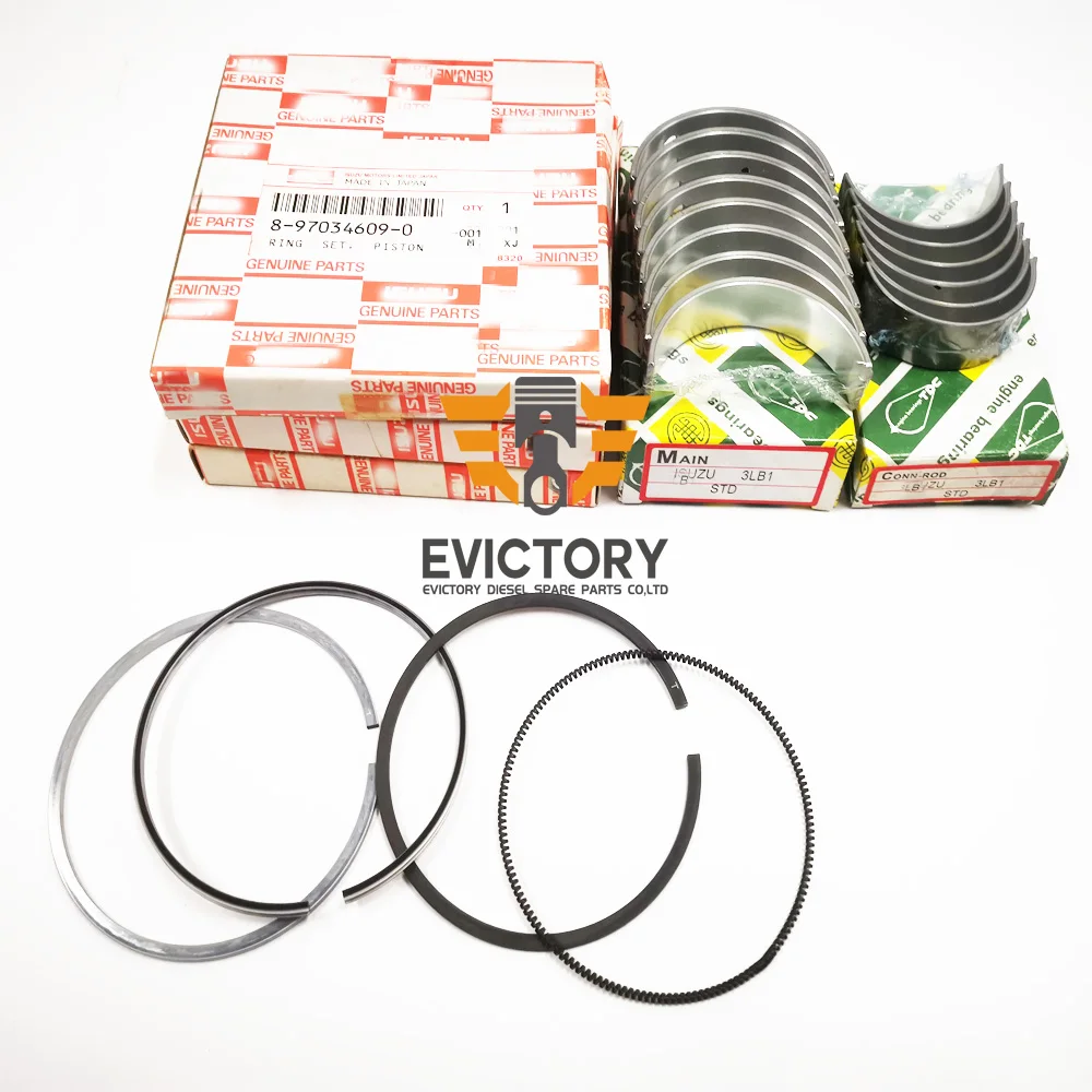 For ISUZU 3ab1parts engine std bearings full gasket set water pump nozzles 
For ISUZU 3ab1parts engine std bearings full gasket set water pump nozzles