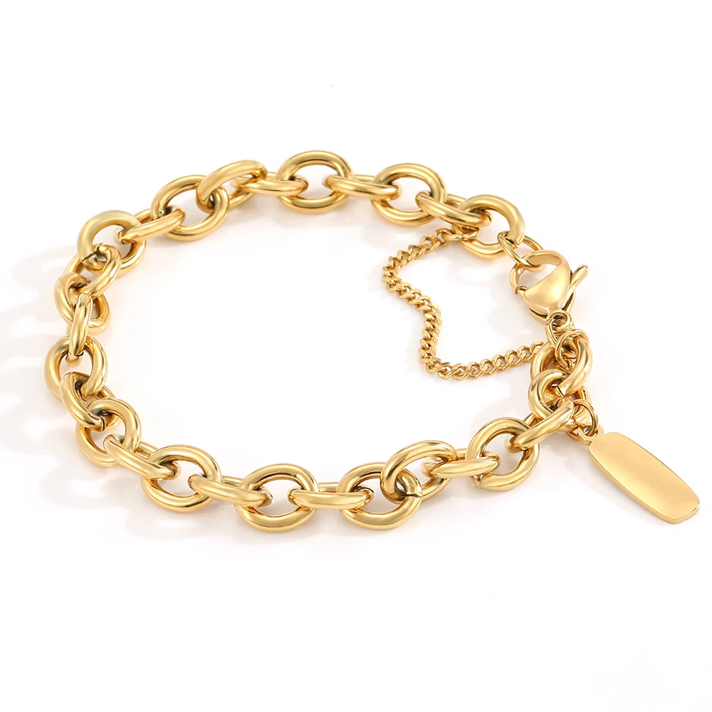 eManco Handmade 10mm Stainless Steel O Chain Bracelet for Men Women Charm DIY Jewelry Making
eManco Handmade 10mm Stainless Steel O Chain Bracelet for Men Women Charm DIY Jewelry Making