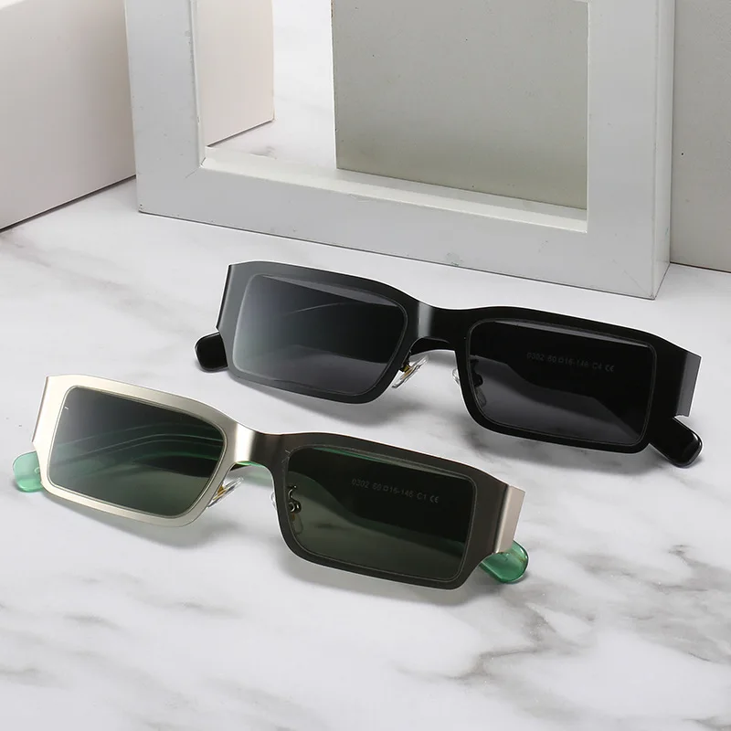 DCOPTICAL 2021 Men Trendy Sun Glasses New Summer Fashion Female Full Rim Metal Frame Rectangle Vintage Sunglasses
DCOPTICAL 2021 Men Trendy Sun Glasses New Summer Fashion Female Full Rim Metal Frame Rectangle Vintage Sunglasses